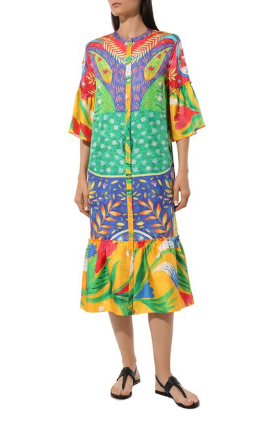 Шелковое платье OLOLOL, арт. OLD166/1115.GT123/S24, фото 3