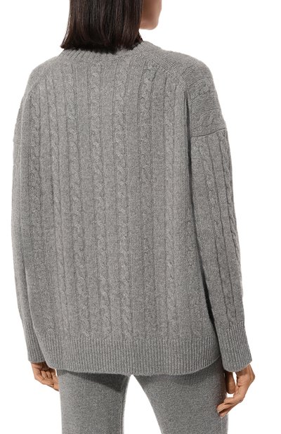 Кашемировый свитер ADDICTED серого цвета по цене 59600 руб., арт. MK790, фото 4 Кашемировый свитер ADDICTED, арт. MK790, фото 4