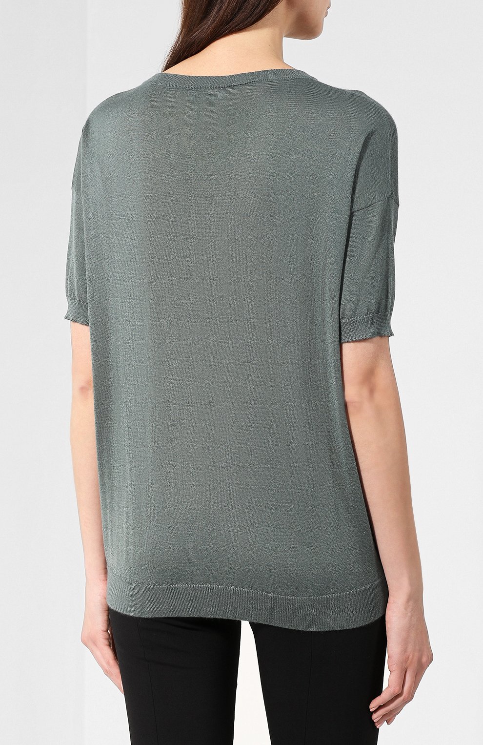 Топ из смеси кашемира и шелка BRUNELLO CUCINELLI, арт. M13861220, фото 4