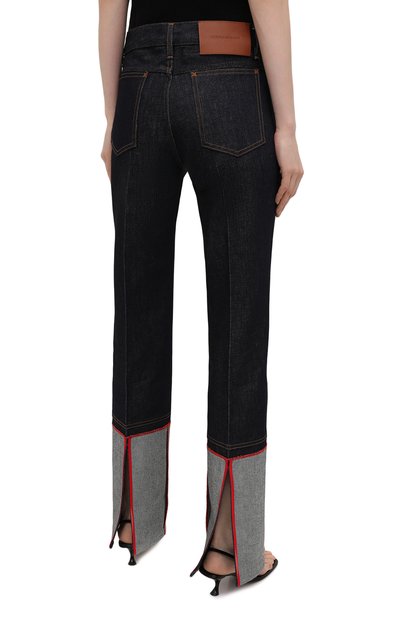 Джинсы VICTORIA BECKHAM темно-синего цвета по цене 59650 руб., арт. 1221DJE002654A, фото 4 Джинсы VICTORIA BECKHAM, арт. 1221DJE002654A, фото 4