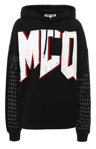 Женский хлопковое худи MCQ SWALLOW, арт. 504780/RMJ67