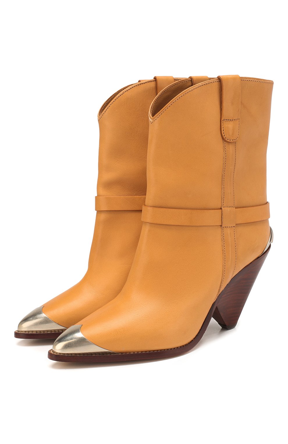 Кожаные ботильоны lamsy ISABEL MARANT, арт. LAMSY/B00194-20P008S, фото 1