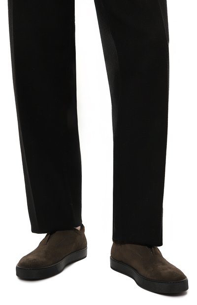 Замшевые кеды PANTANETTI, арт. 15385A/S0FFICE, фото 3