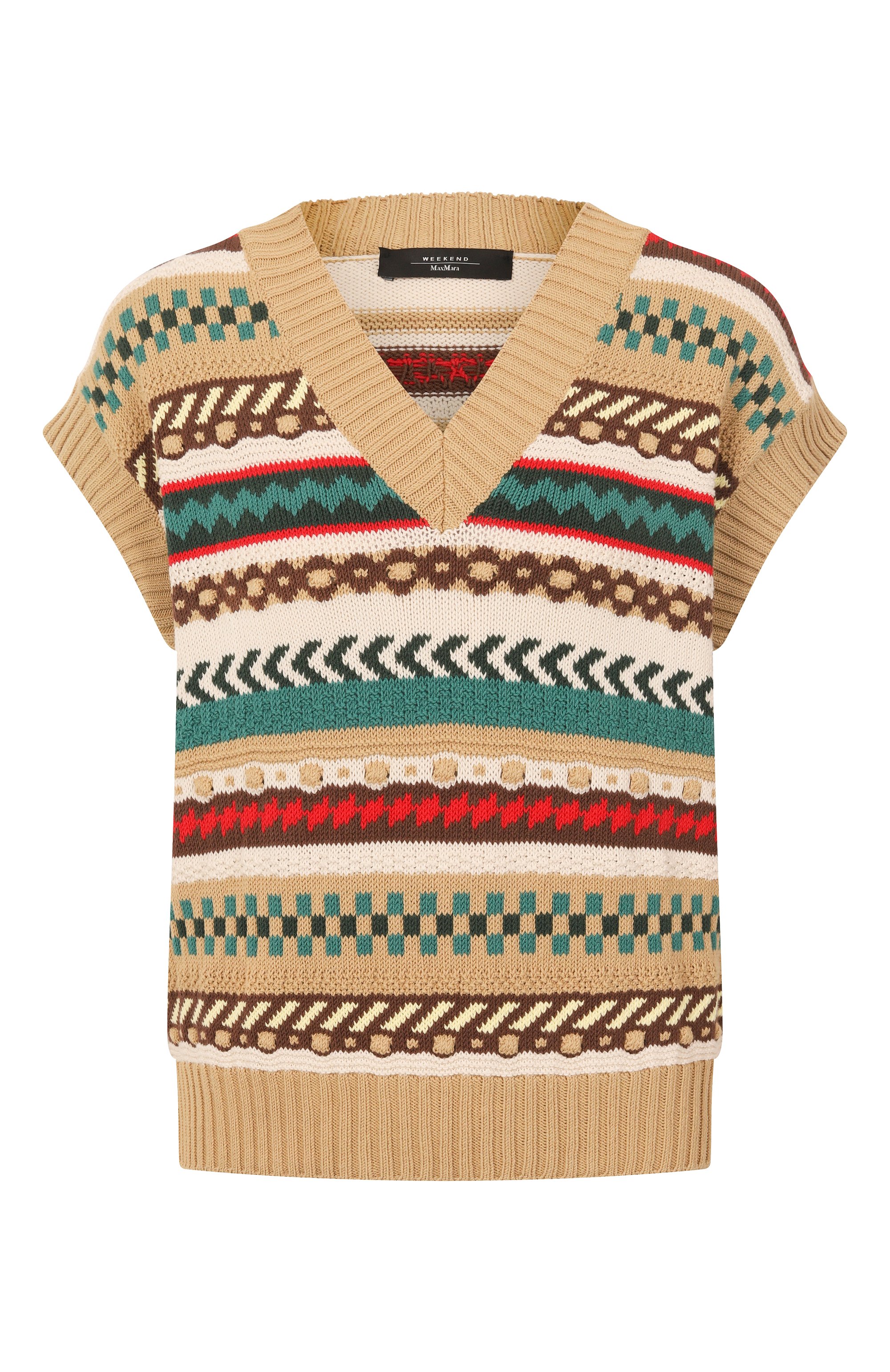 Хлопковый жилет WEEKEND MAX MARA, арт. VICIN0, фото 1