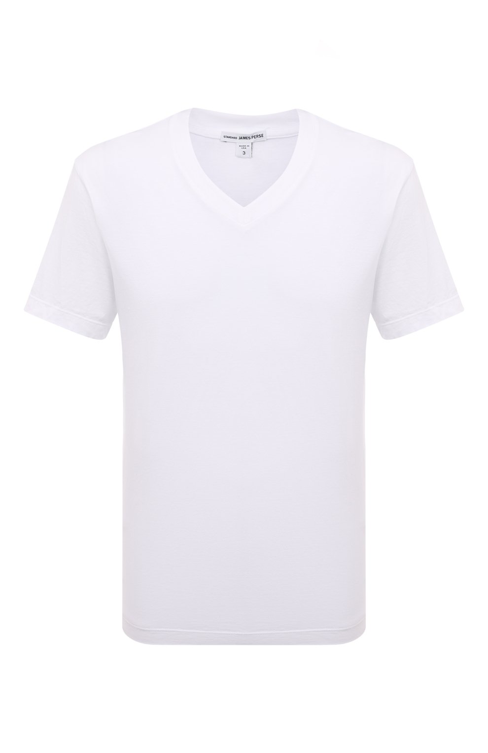 Хлопковая футболка JAMES PERSE, арт. MLJ3352/WHT, фото 1