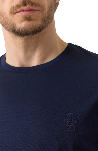 Хлопковая футболка ZILLI, арт. TSR02NM0100VZCR00, фото 5