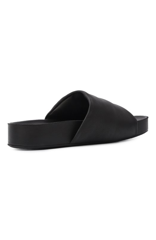 Кожаные шлепанцы Uma Wang US9574 Чёрный  US9574 Фото 4