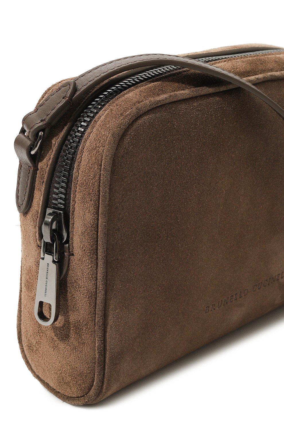 Сумка boston BRUNELLO CUCINELLI коричневого цвета по цене 213500 руб., арт. MBDLD2630, фото 3 Сумка boston BRUNELLO CUCINELLI, арт. MBDLD2630, фото 3