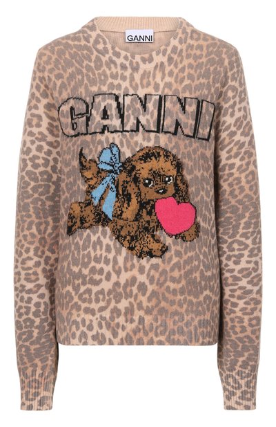 Женский шерстяной свитер GANNI, арт. A1070147