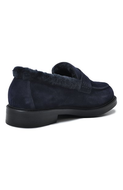 Замшевые пенни-лоферы DOUCAL'S, арт. DD8738BRUGUM252N, фото 5