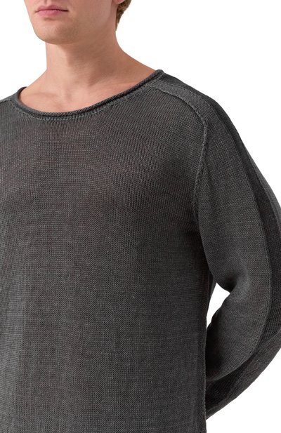 Льняной джемпер TRANSIT, арт. CFUTRW11461, фото 5