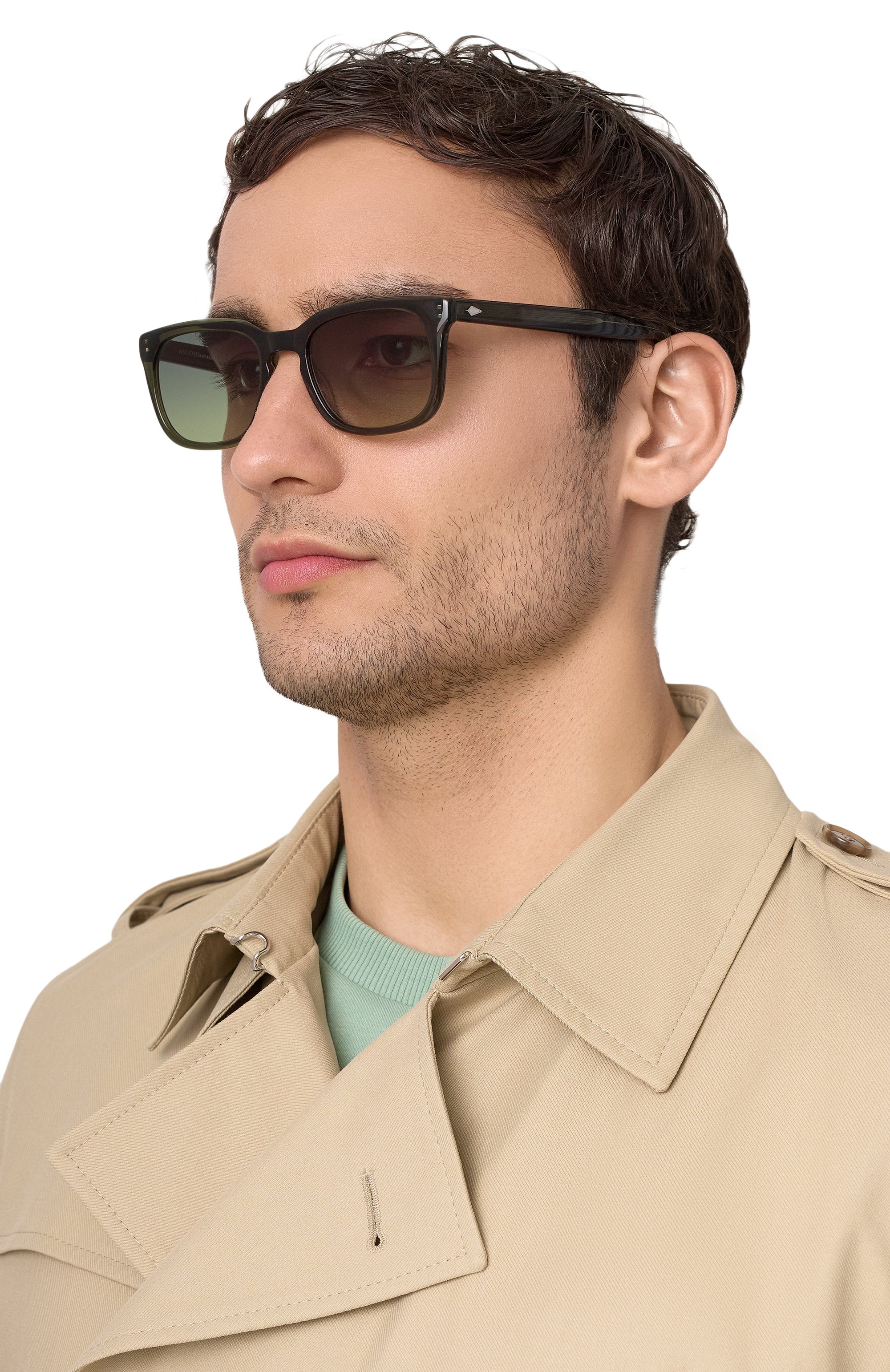 Солнцезащитные очки MOSCOT, арт. SHIDD0CK SUN DARK GREEN/F0REST W00D, фото 2