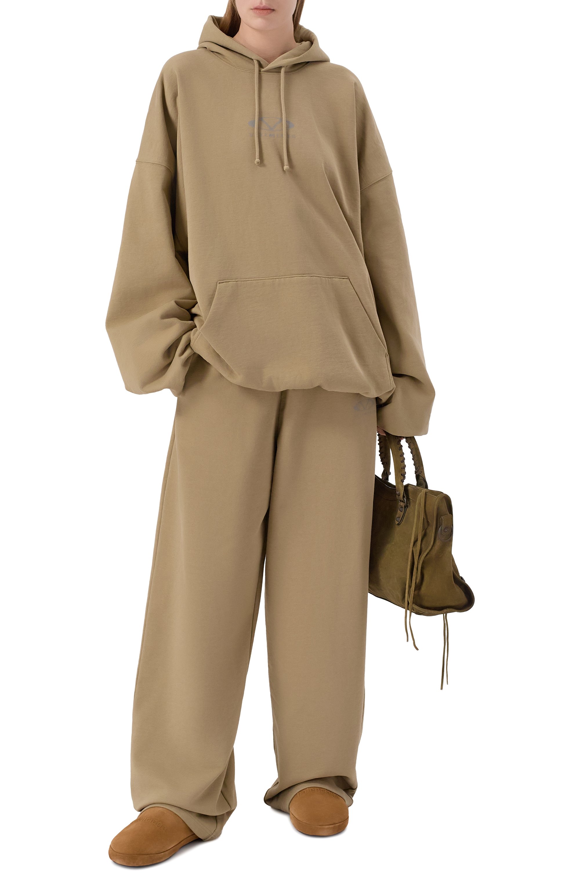 Замшевые сабо alaska BALENCIAGA, арт. 810543/WBFC1, фото 3