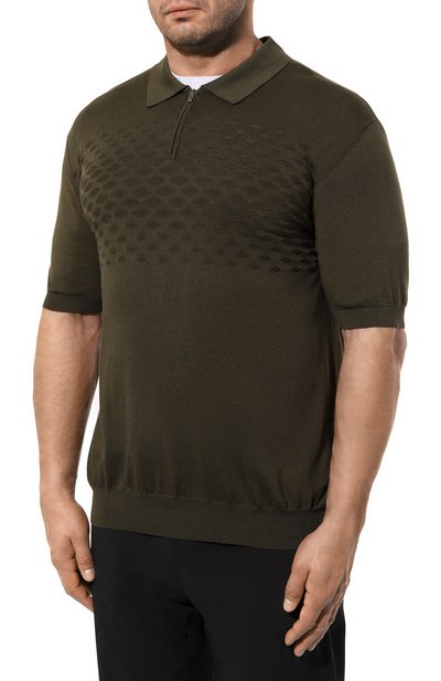 Поло из шелка и хлопка ZILLI, арт. KZP002M0145VVC000_1, фото 3