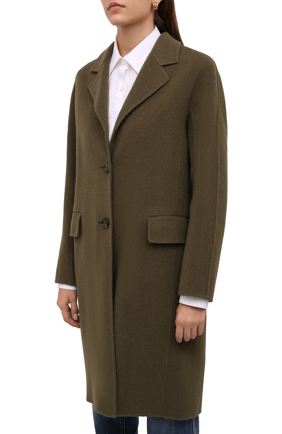 Шерстяное пальто BOSS, арт. 50461276, фото 3