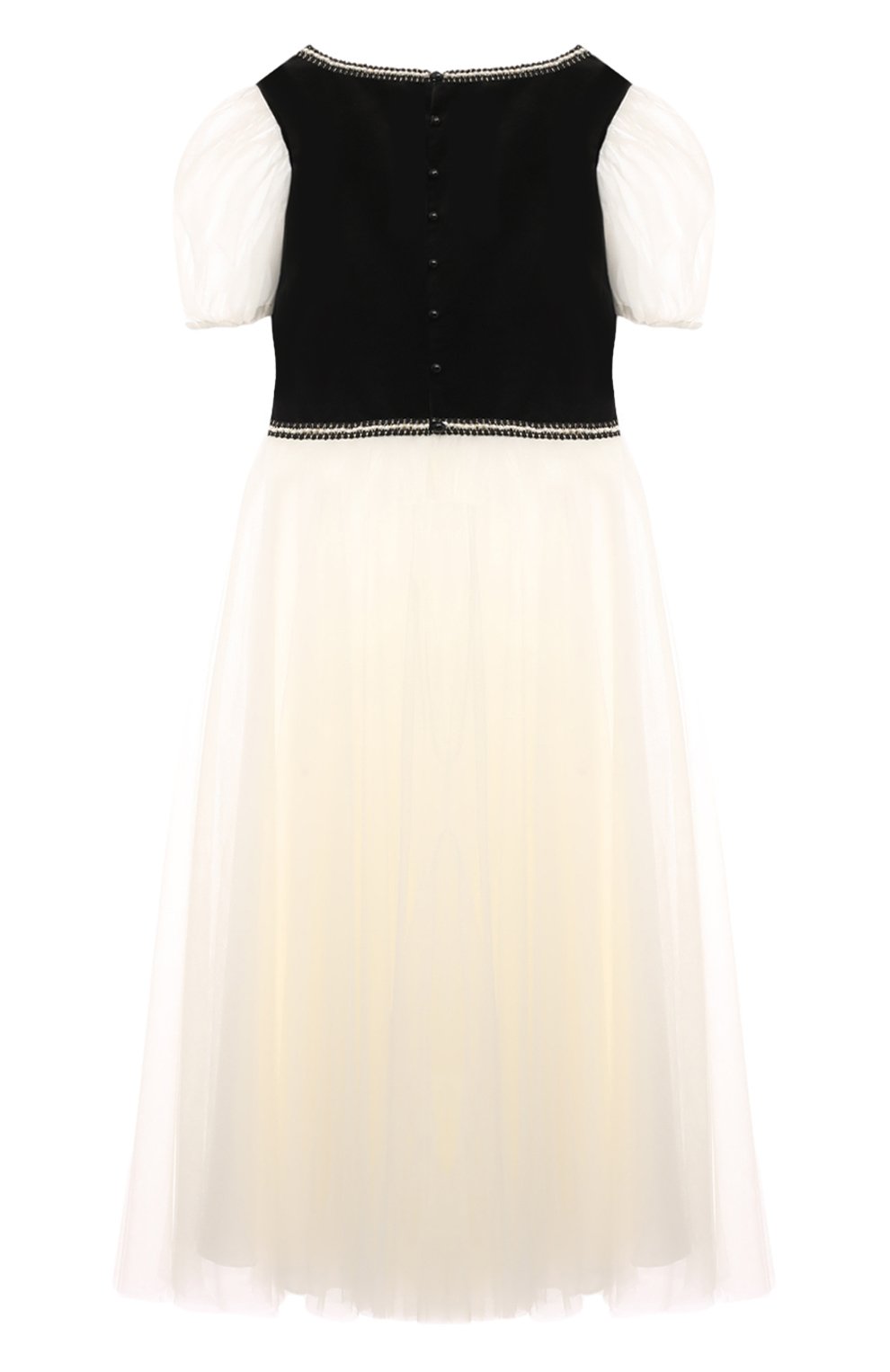 Платье DESIGNERS CAT черно-белого цвета по цене 43950 руб., арт. 100000K01001740/L0FFA DRESS/14A-16A, фото 2 Платье DESIGNERS CAT, арт. 100000K01001740/L0FFA DRESS/14A-16A, фото 2