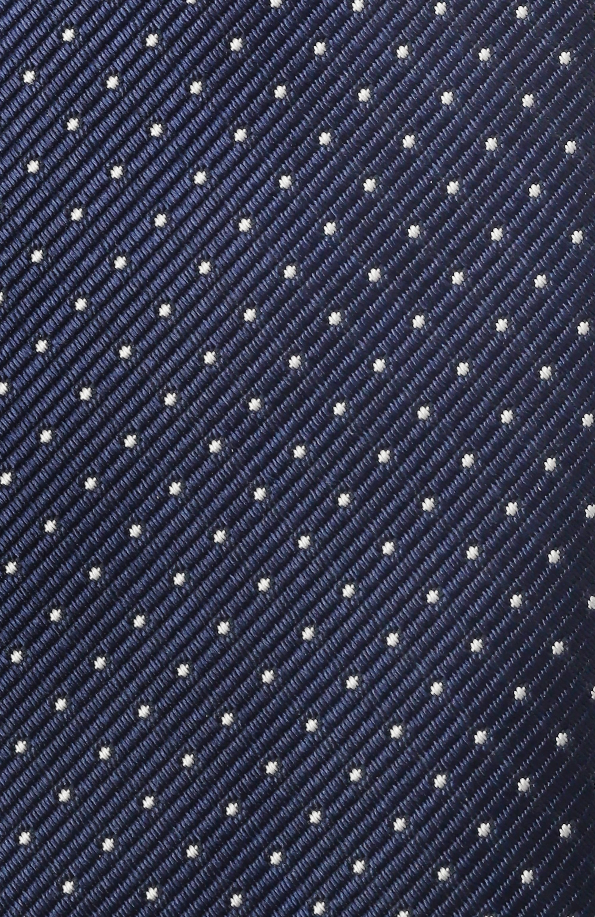 Шелковый галстук DAL LAGO темно-синего цвета по цене 6995 руб., арт. N300/7328, фото 3 Шелковый галстук DAL LAGO, арт. N300/7328, фото 3