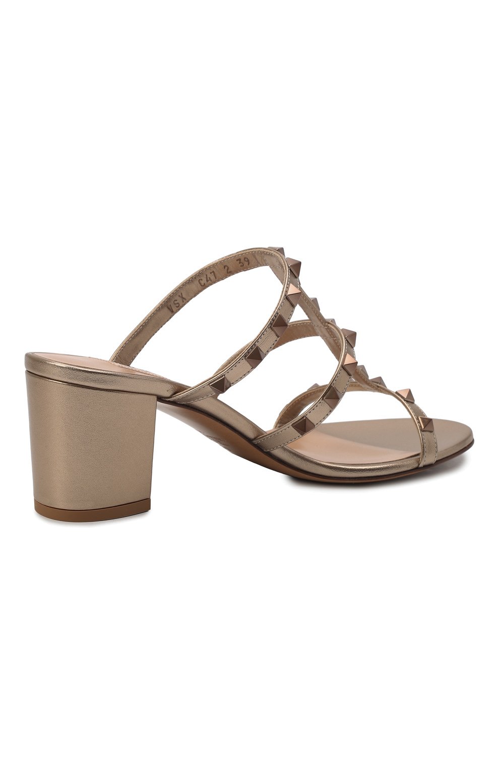 Кожаные мюли rockstud VALENTINO, арт. XW2S0C47/JXH, фото 5