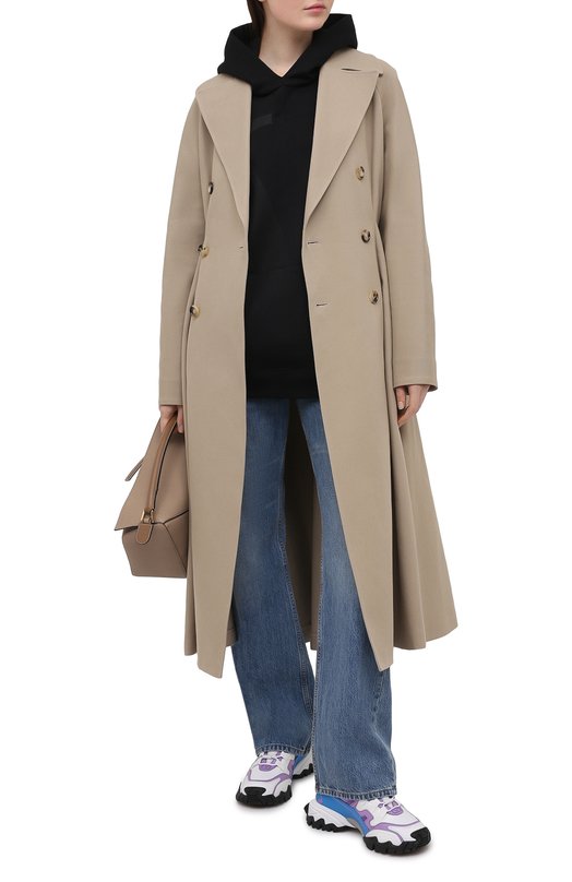 Текстильные кроссовки Climbers Valentino VW2S0U78/DRZ Фиолетовый  VW2S0U78/DRZ Фото 2