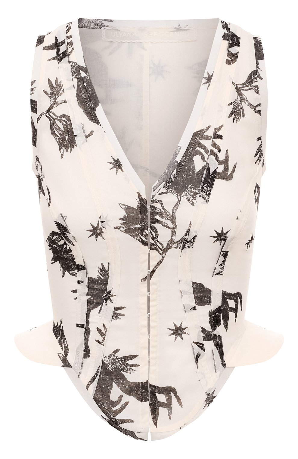 Хлопковый жилет ULYANA SERGEENKO, арт. GLT001SS23Morocco 1118т23, фото 1