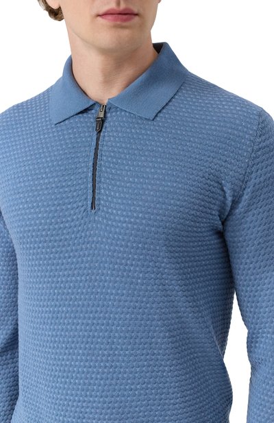 Шерстяное поло CANALI, арт. C0572/MK02359, фото 5