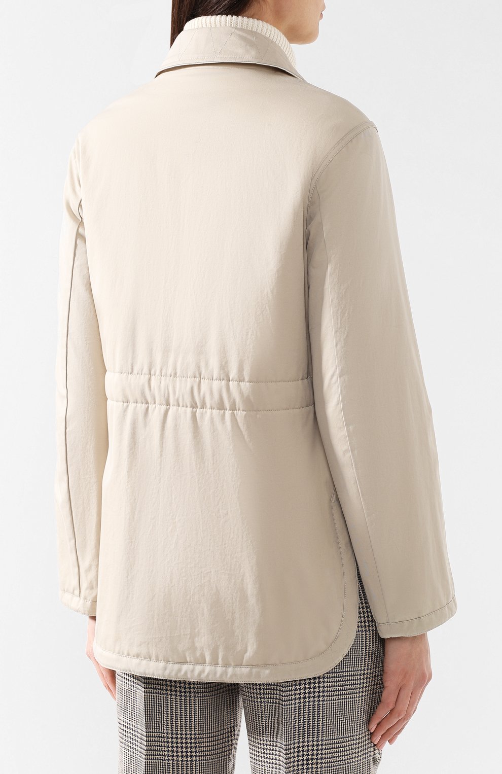 Хлопковая куртка BURBERRY, арт. 8007053, фото 4