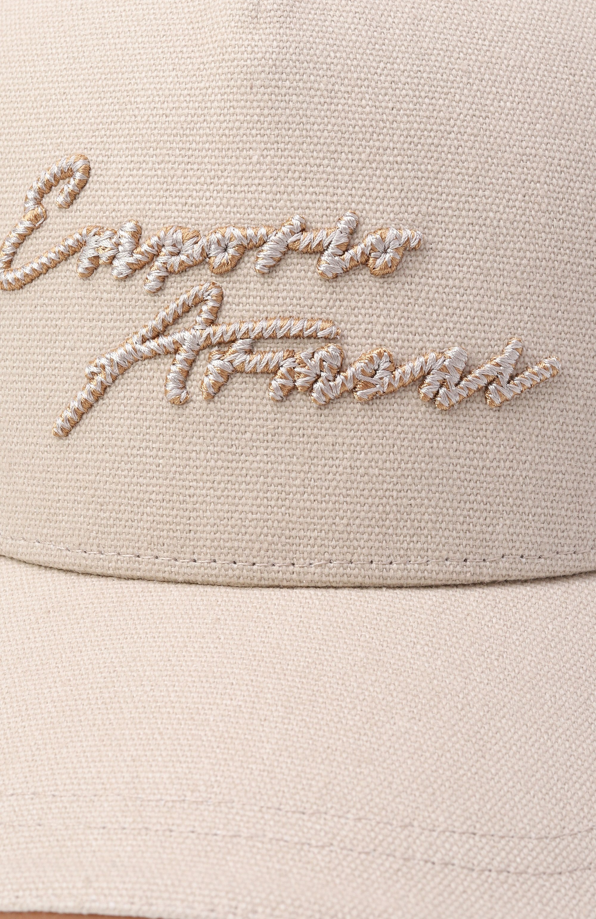 Хлопковая бейсболка EMPORIO ARMANI, арт. EW004173/AF14765, фото 3