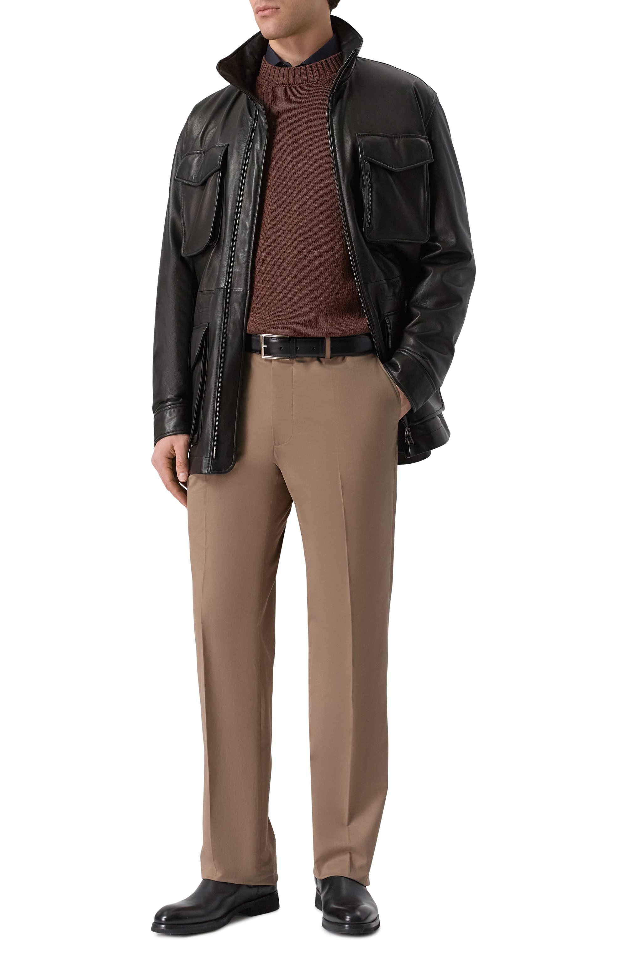 Кожаная куртка MVST, арт. 54200, фото 2