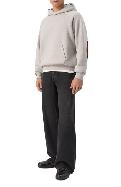 Хлопковое худи PRADA, арт. UJL58D/6434, фото 2