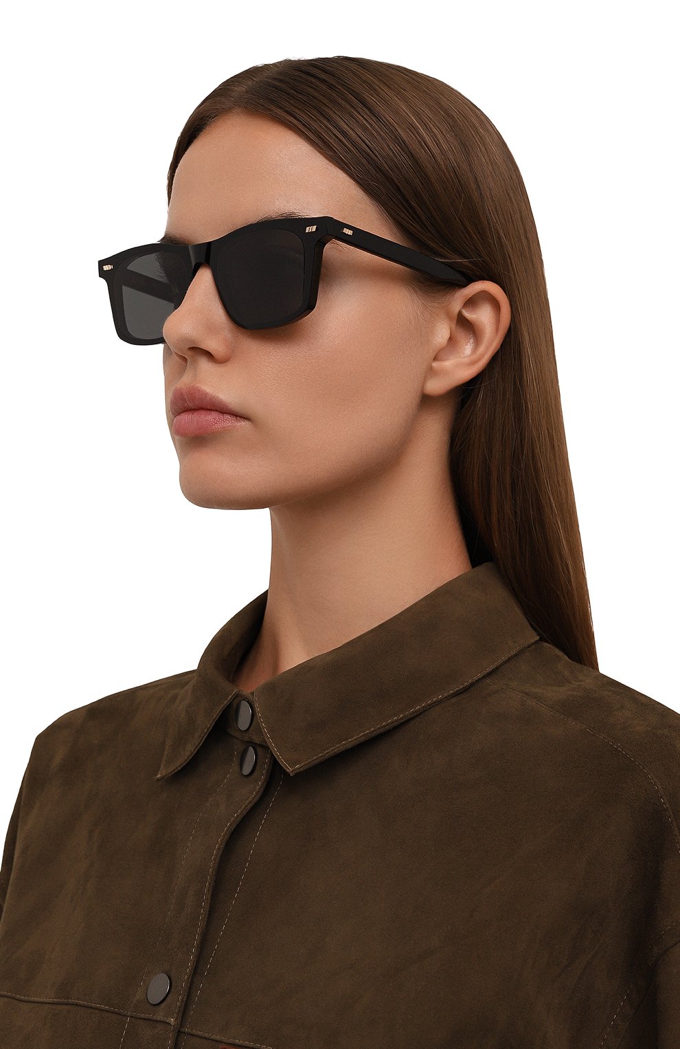 Солнцезащитные очки GAST черного цвета по цене 21100 руб., арт. FLAG0 BLACK LG01, фото 2 Солнцезащитные очки GAST, арт. FLAG0 BLACK LG01, фото 2