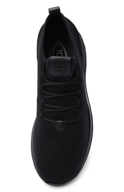 Текстильные кроссовки TOD’S черного цвета по цене 99000 руб., арт. XXM63K0IE40/TAD, фото 5 Текстильные кроссовки TOD’S, арт. XXM63K0IE40/TAD, фото 5