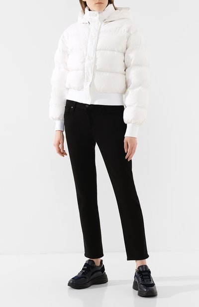 Пуховая куртка MSGM белого цвета по цене 45300 руб., арт. 2741MDH16X 195752, фото 2 Пуховая куртка MSGM, арт. 2741MDH16X 195752, фото 2