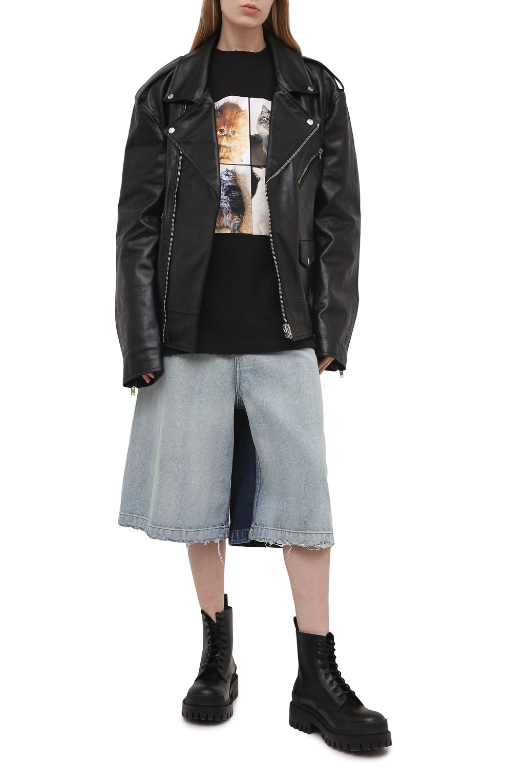 Хлопковая футболка BALENCIAGA, арт. 641532/TJVG8, фото 2