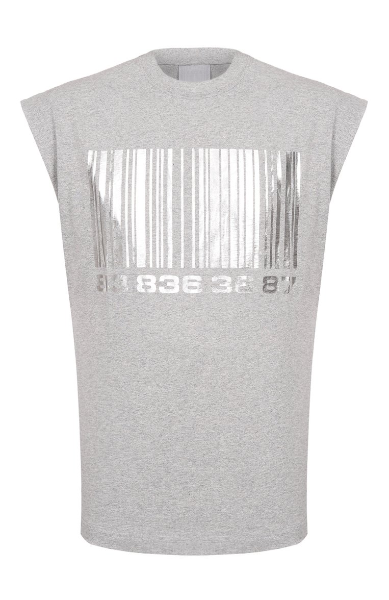 Хлопковая майка VTMNTS, арт. VL16TR140G, фото 1