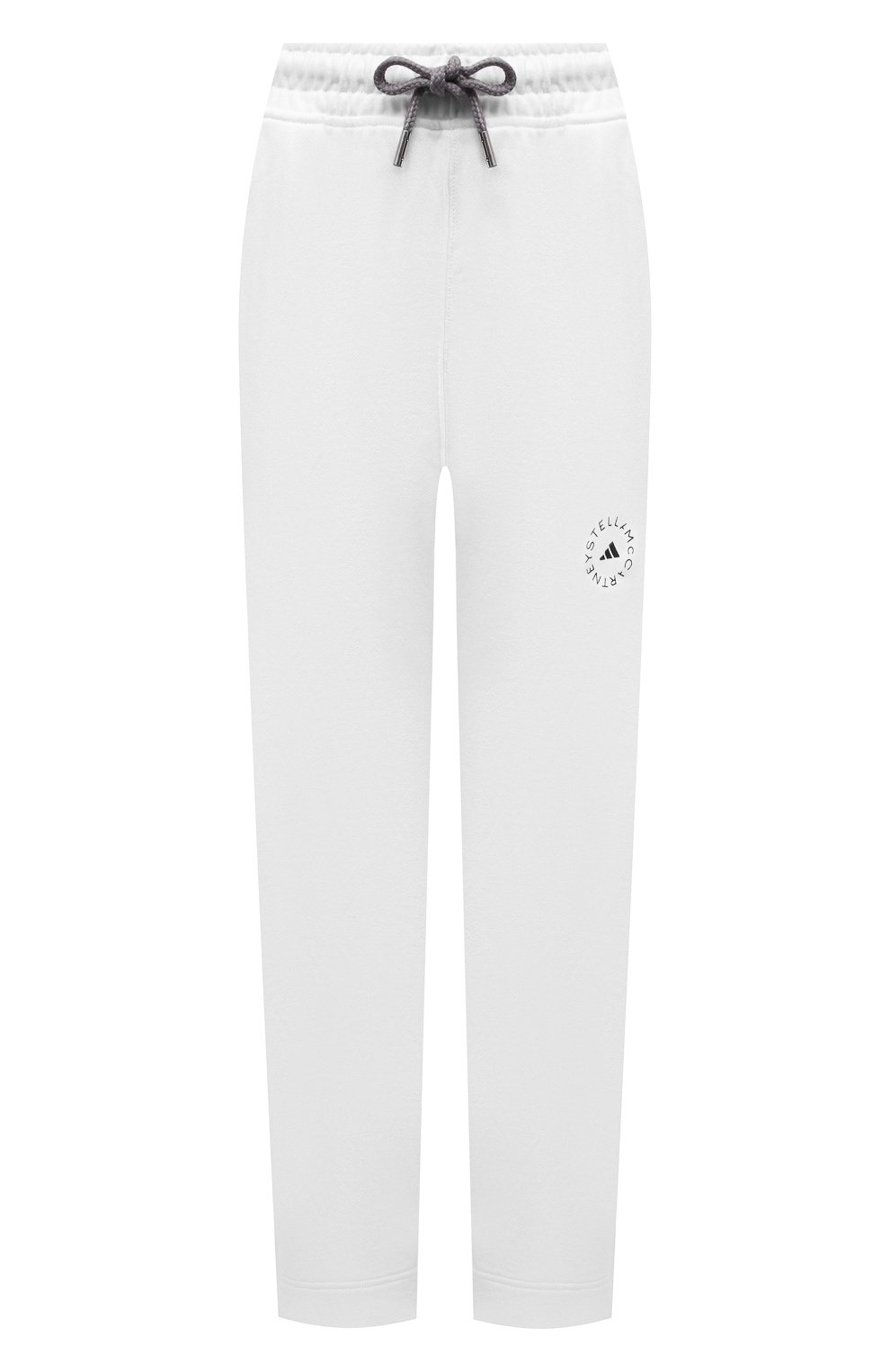 Хлопковые брюки ADIDAS BY STELLA MCCARTNEY белого цвета по цене 12350 руб., арт. GL5820, фото 1 Хлопковые брюки ADIDAS BY STELLA MCCARTNEY, арт. GL5820, фото 1