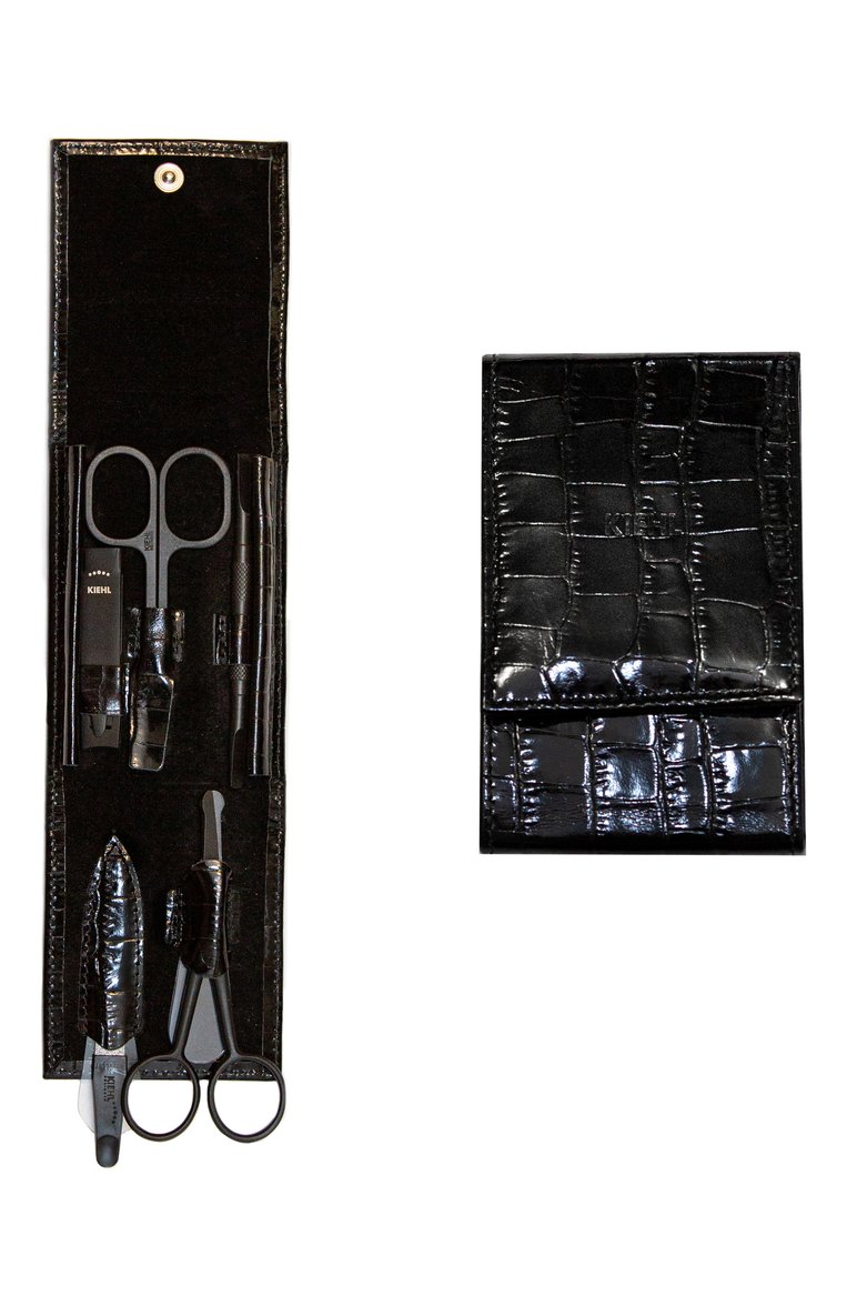 Мужского маникюрный набор KIEHL SOLINGEN бесцветного цвета, арт. 9226/24TM Black | Фото 1 (Нос: Не проставлено; Региональные ограничения белый список (Axapta Mercury): Не проставлено; Тип продукта - маникюр/педикюр: Наборы; Назначение: Для ногтей)