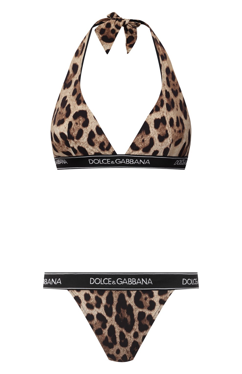 Раздельный купальник DOLCE & GABBANA леопардового цвета по цене 47800 руб., арт. 08A85J/FSGDM, фото 1 Раздельный купальник DOLCE & GABBANA, арт. 08A85J/FSGDM, фото 1