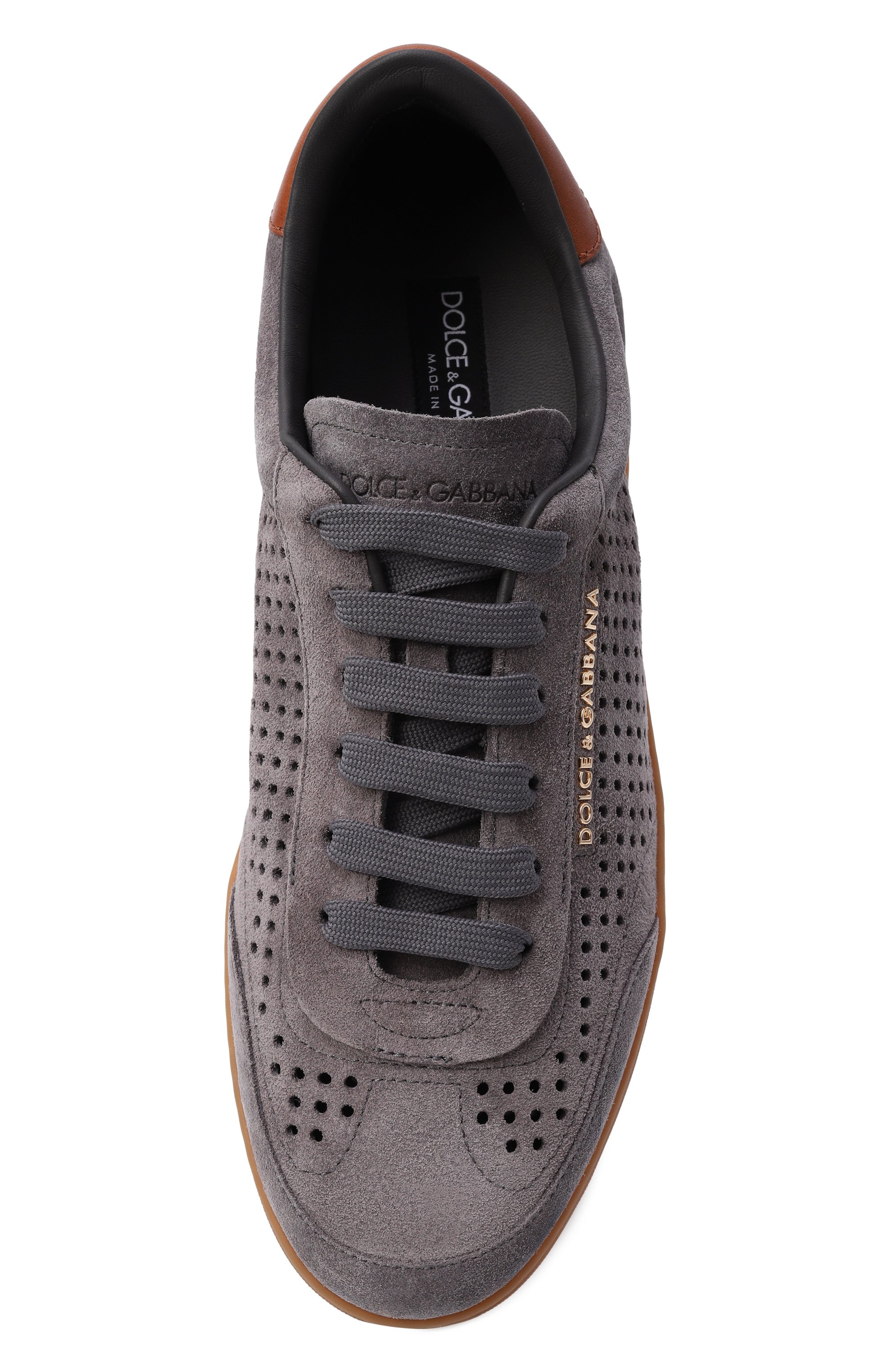 Замшевые кеды saint tropez DOLCE & GABBANA, арт. CS2256/A5164, фото 5