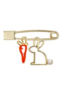 Брошь ALIITA бесцветного цвета по цене 74100 руб., арт. BOPUE000IAYG09K J1000, фото 1 Брошь ALIITA, арт. BOPUE000IAYG09K J1000, фото 1