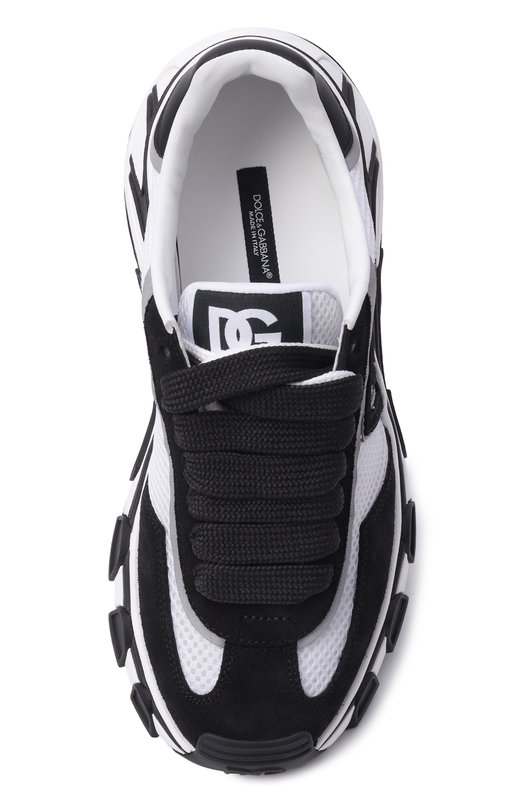 Комбинированные кроссовки DG Country Road Dolce & Gabbana CK2403/A6N76 Чёрно-белый  CK2403/A6N76 Фото 6