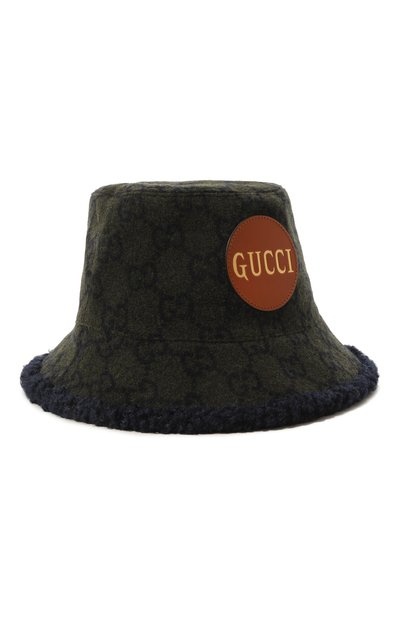 Панама из шерсти и вискозы off the grid GUCCI, арт. 604194 4HAMI, фото 1