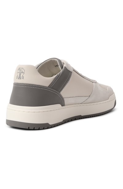 Кожаные кеды basket BRUNELLO CUCINELLI, арт. MZUGSGZ323, фото 5