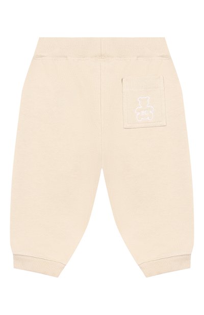 Хлопковые джоггеры BRUNELLO CUCINELLI кремового цвета по цене 38550 руб., арт. BD824TW50R, фото 2 Хлопковые джоггеры BRUNELLO CUCINELLI, арт. BD824TW50R, фото 2
