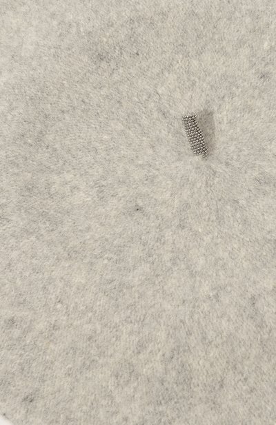 Шерстяной берет BRUNELLO CUCINELLI, арт. MCAP90136P, фото 4