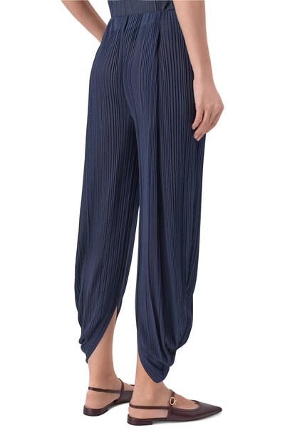 Брюки GIORGIO ARMANI синего цвета по цене 172500 руб., арт. GW003215/AF23439, фото 4 Брюки GIORGIO ARMANI, арт. GW003215/AF23439, фото 4