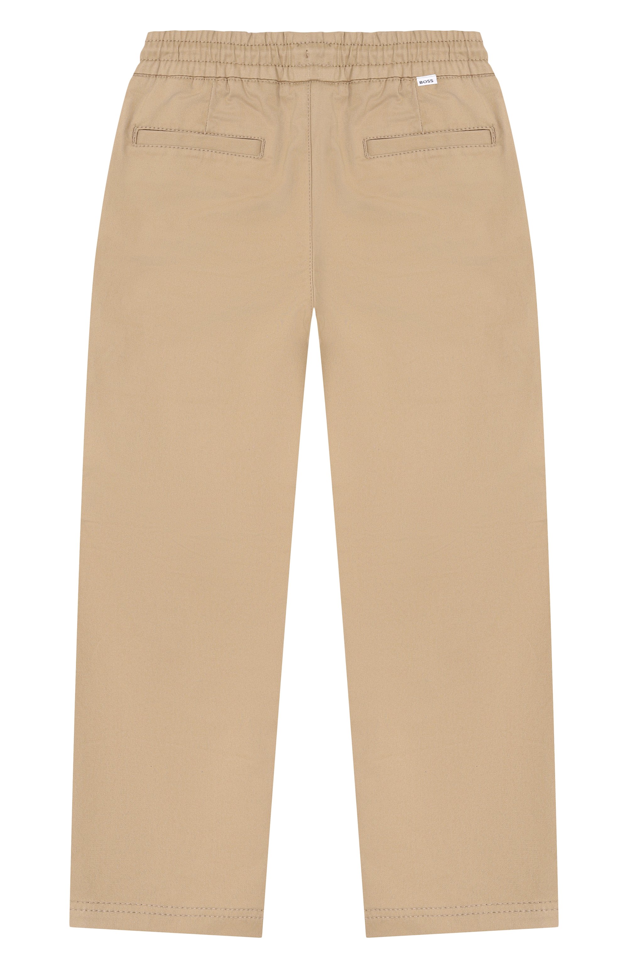 Хлопковые брюки-карго BOSS бежевого цвета по цене 19200 руб., арт. J52913, фото 2 Хлопковые брюки-карго BOSS, арт. J52913, фото 2