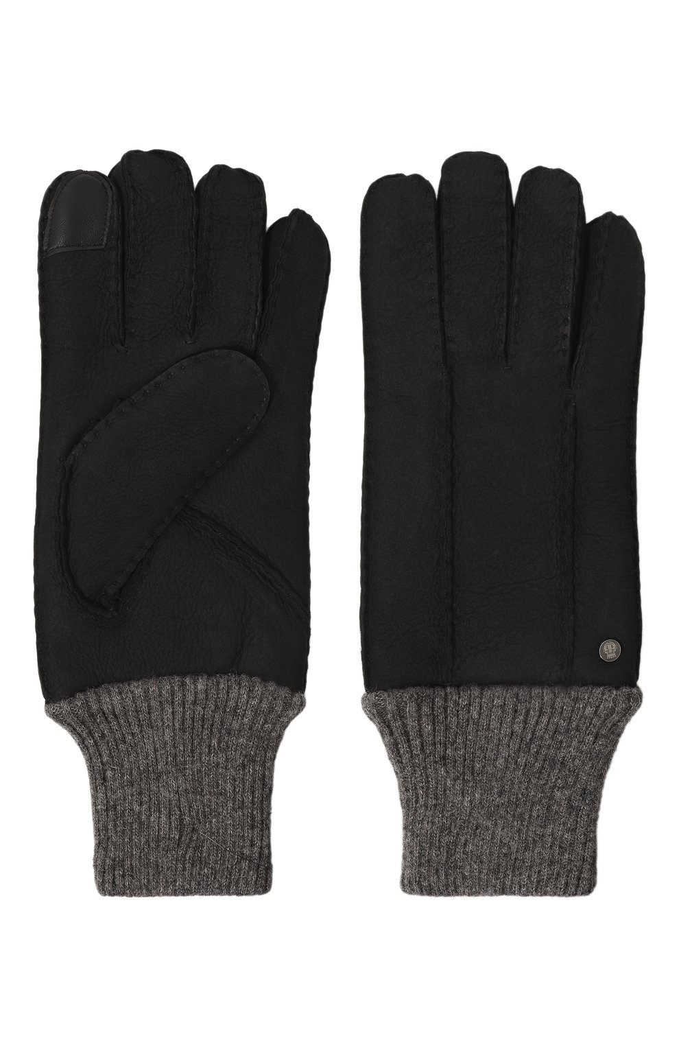 Перчатки ROECKL черного цвета по цене 17450 руб., арт. 13013-884, фото 2 Перчатки ROECKL, арт. 13013-884, фото 2