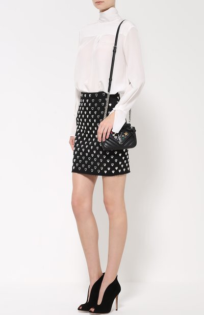 Замшевые ботильоны vamp с открытым мысом GIANVITO ROSSI, арт. G53260.15RIC.CAS, фото 2