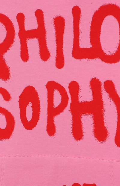 Хлопковое платье с капюшоном PHILOSOPHY DI LORENZO SERAFINI KIDS, арт. PJAB31/FE147/UH006/S-M, фото 3