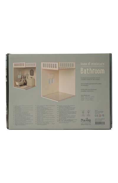 Ванная комната для кукольного домика MAILEG, арт. 11-9003-02, фото 3